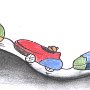 Velomobile Hügel